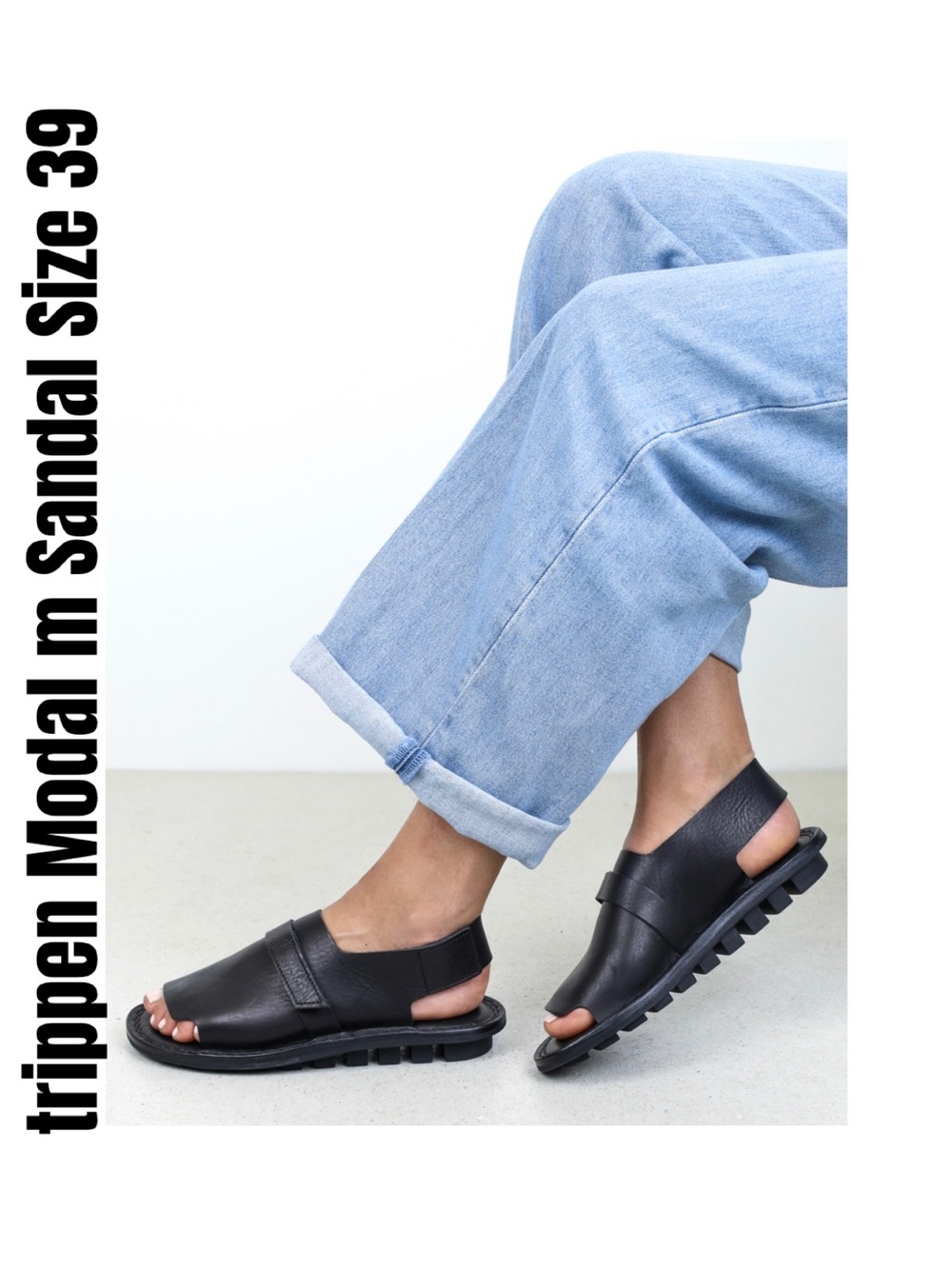 trippen Modal m Sandal Size 39
